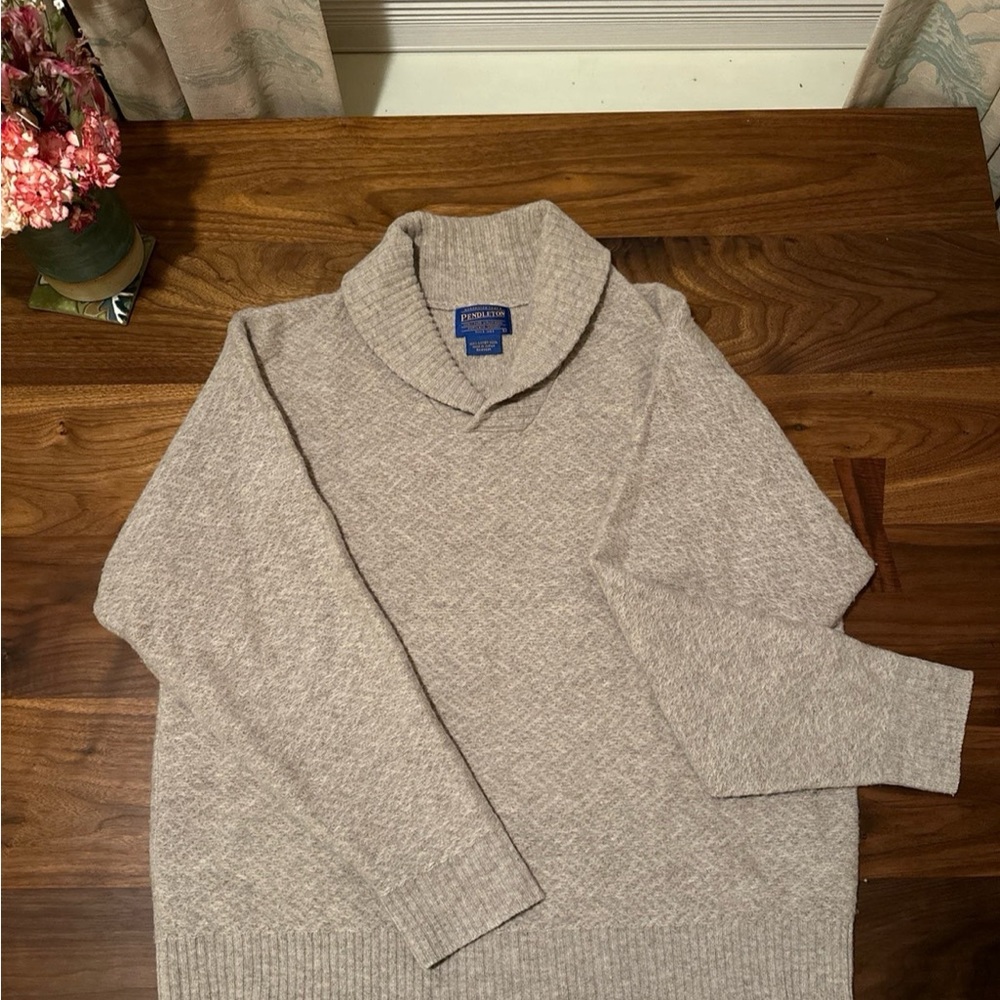 Pendleton 100% Wool Sweater Men's Large - Free shipping!
